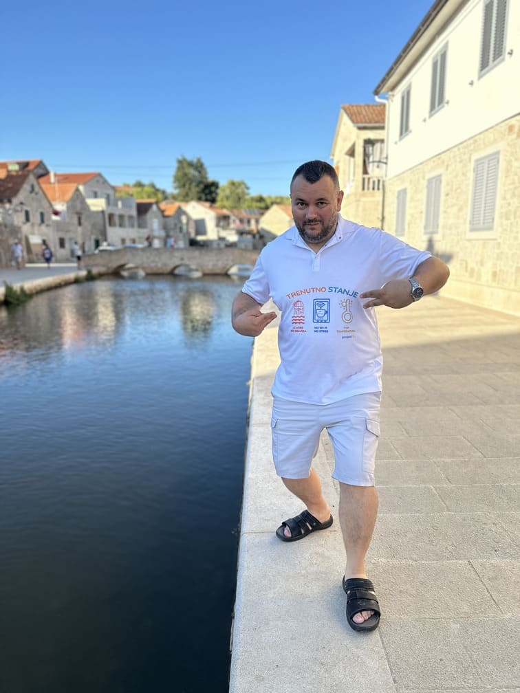 Majica sa morskim motivima po narudžbi