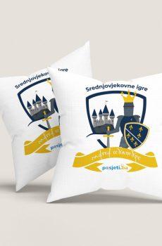 Jastuci iz Srednjovjekovnih igara bez granica – Za male vitezove i princeze