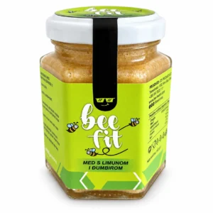 BEE FIT kremasti med s limunom i đumbirom – prirodna podrška energiji i vitalnost