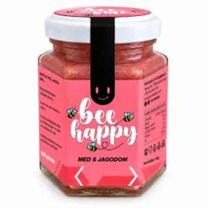BEE HAPPY kremasti med s jagodom 140g