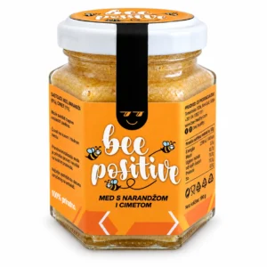 BEE POSITIVE kremasti med s narandžom i cimetom 140g