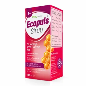 Ecomedico Ecopuls sirup 100 ml – prirodni lijek za srce i krvne žile